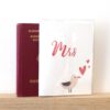 Impfpasshülle - Reisepasshülle Mrs und Mr
