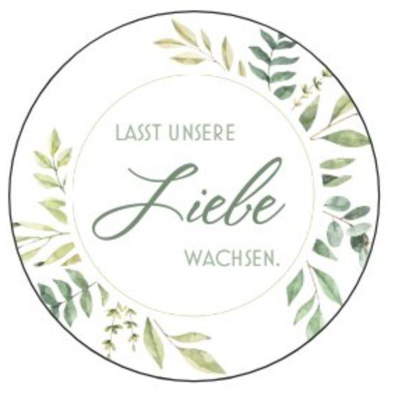 Gastgeschenk Blumensamen