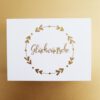 Glückwünsche Hochzeitsgeschenk Kartenbox