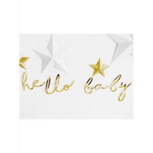 Hello Baby Girlande
