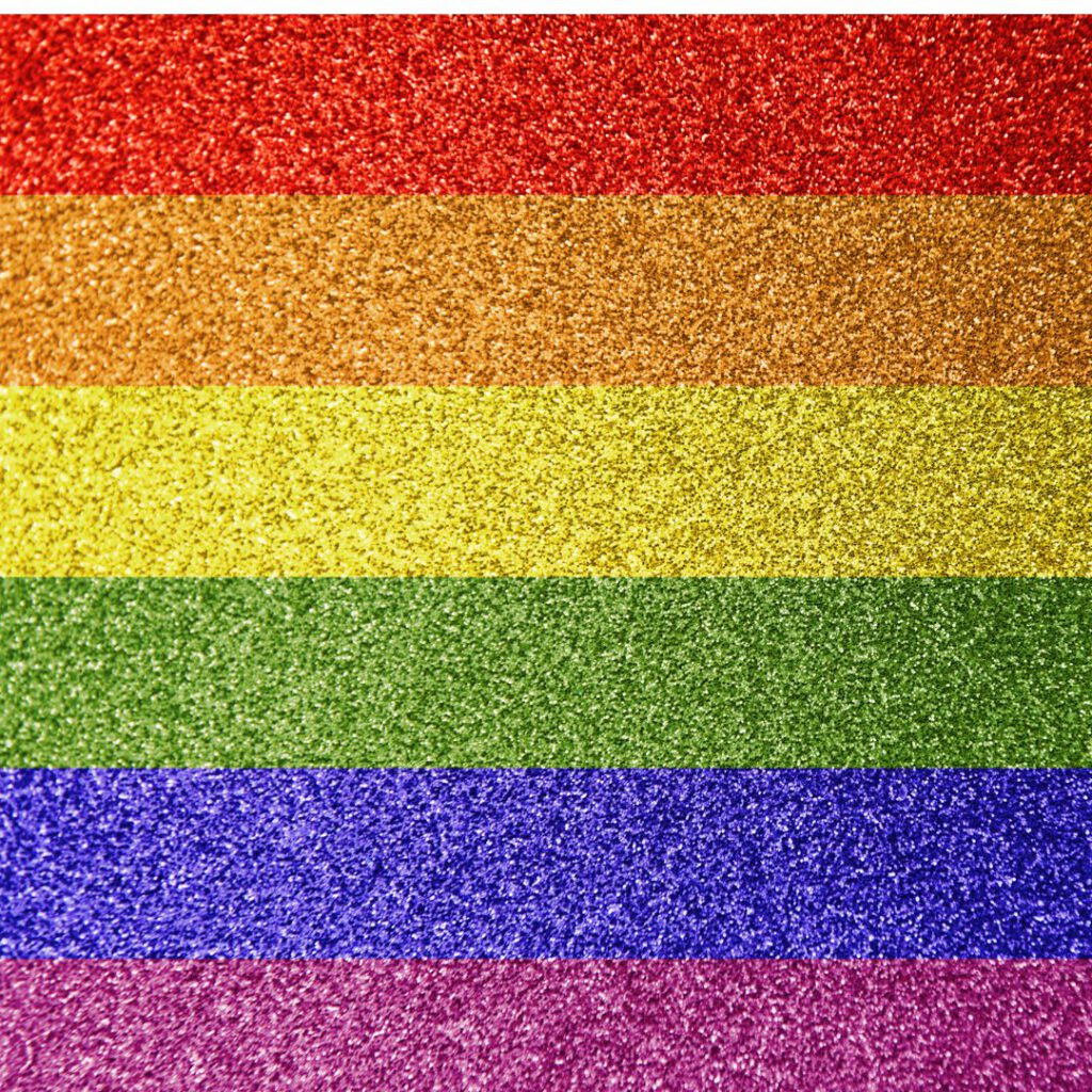 LGBTQ + Hochzeit Schachteltante