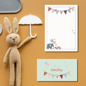 Brief ans Baby | Babyparty Spiel | Schachteltante